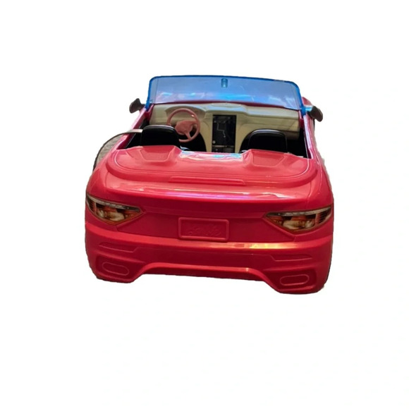 Barbie Pink Convertible 2-Seater Vehicle Doll W/ Rolling Wheels New Open Box - Picture 4 of 5